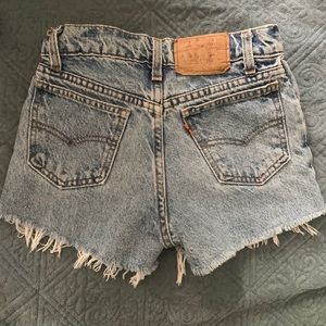 Vintage Levi’s shorts
